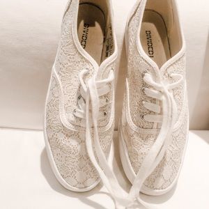 H&M Crochet Platform Sneaker